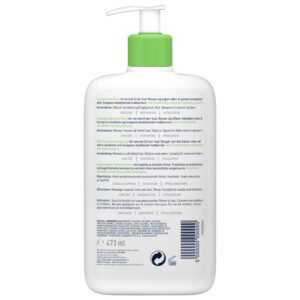 CeraVe Crème Lavante Hydratante Peau Normale à Sèche 473 ML – Image 3