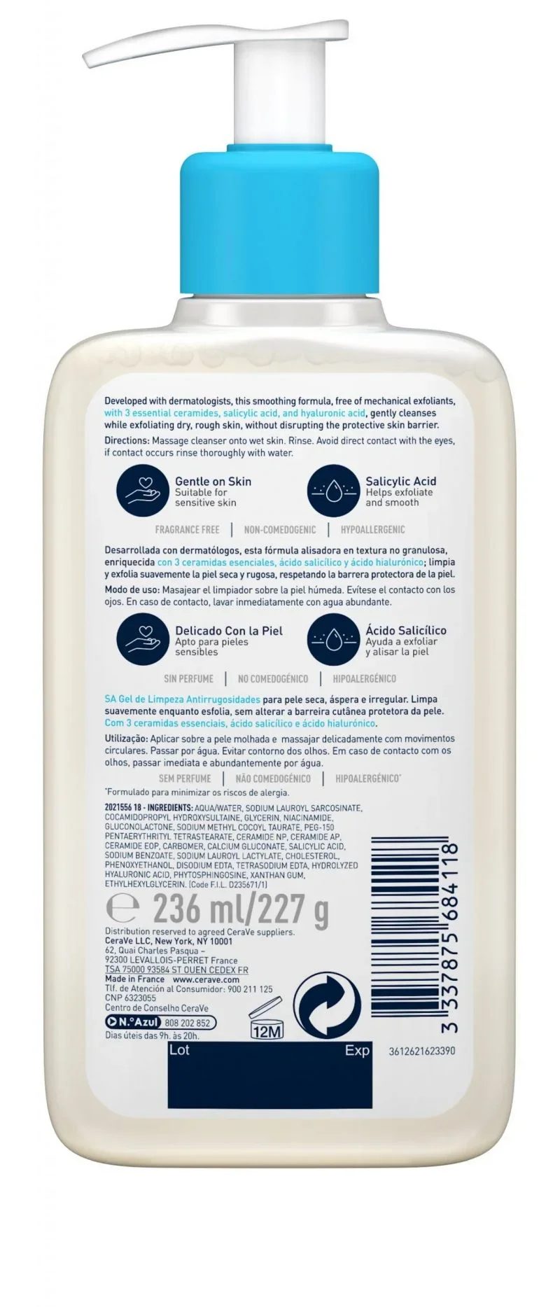 SA Gel Nettoyant Anti-Rugosités