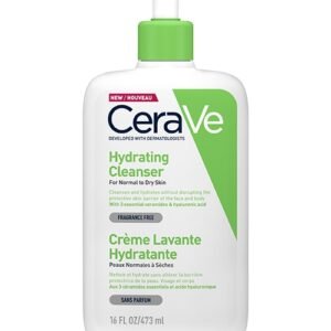 CeraVe Crème Lavante Hydratante Peau Normale à Sèche 473 ML – Image 4
