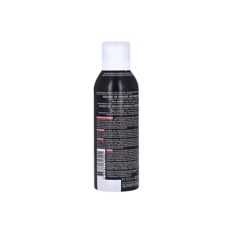 Vichy Homme Mousse à Raser Anti-Irritations