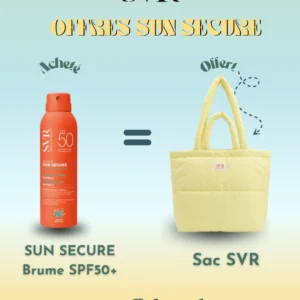 SVR SUN SECURE BRUME BIODE SPF50+ 200ml + Sac Offert