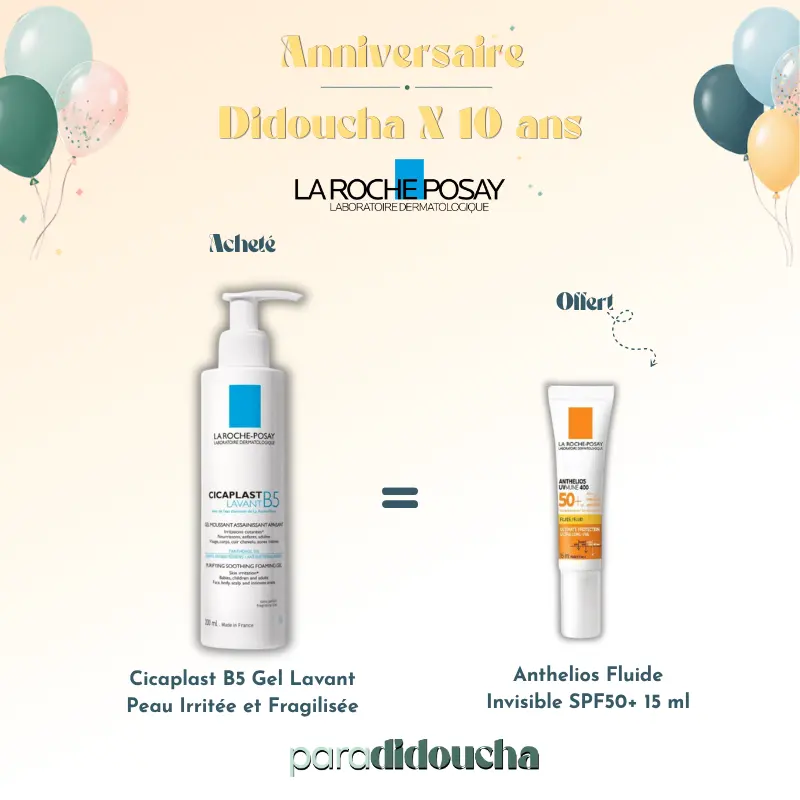 Cicaplast B5 Gel Lavant Peau Irritée et Fragilisée