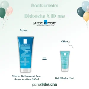 Effaclar Gel Moussant Peau Grasse Acnéique 200ml
