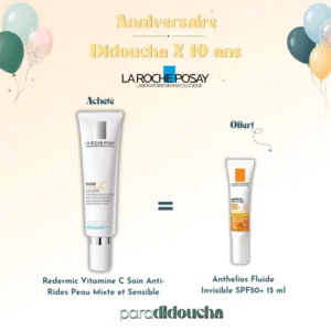 La Roche-Posay Redermic Vitamine C Soin Anti-Rides Peau Mixte et Sensible