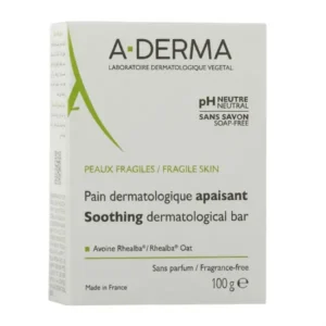 DERMA Pain Dermatologique Sans Savon au Lait D’avoine 100g