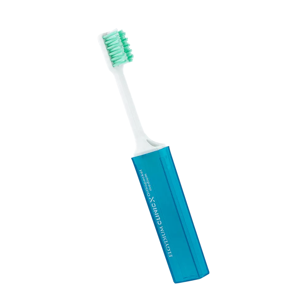 ELGYDIUM Clinic Orthopocket Brosse à Dents Orthodontie - 1u