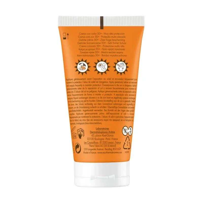 Eau Thermale Avène Crème Solaire Teintée SPF50+ 50ml