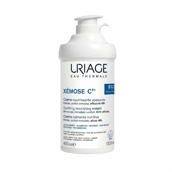 Uriage XÉMOSE C8+ Crème Nourrissante Apaisante 400ml