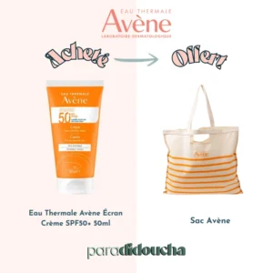 Eau Thermale Avène Écran Crème SPF50+ 50ml + Sac Avène Offert – Image 1