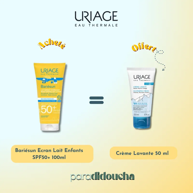 Uriage Bariésun Ecran Lait Enfants SPF50+ 100ml