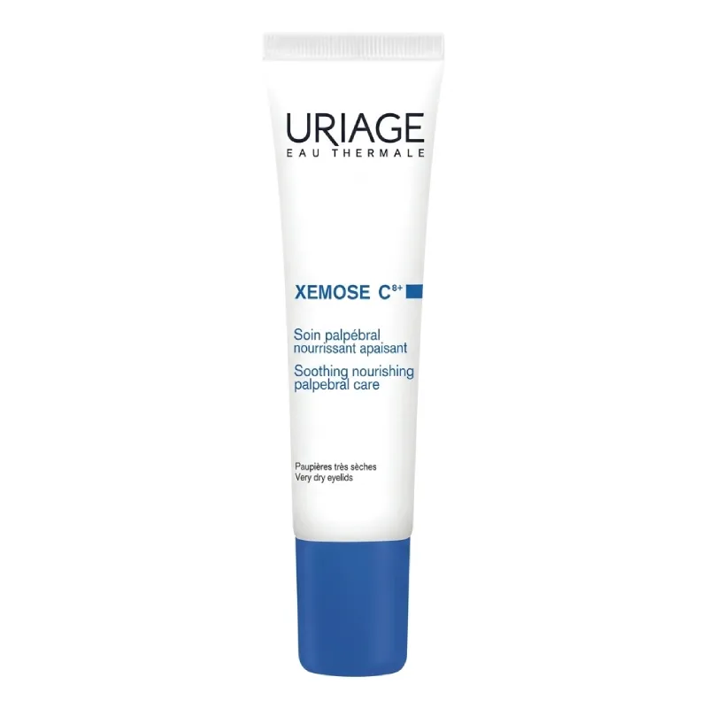 riage XÉMOSE C8+ Soin Apaisant Contour des Yeux 15 ml soin apaisant et anti-démangeaisons pour paupières très sèches
