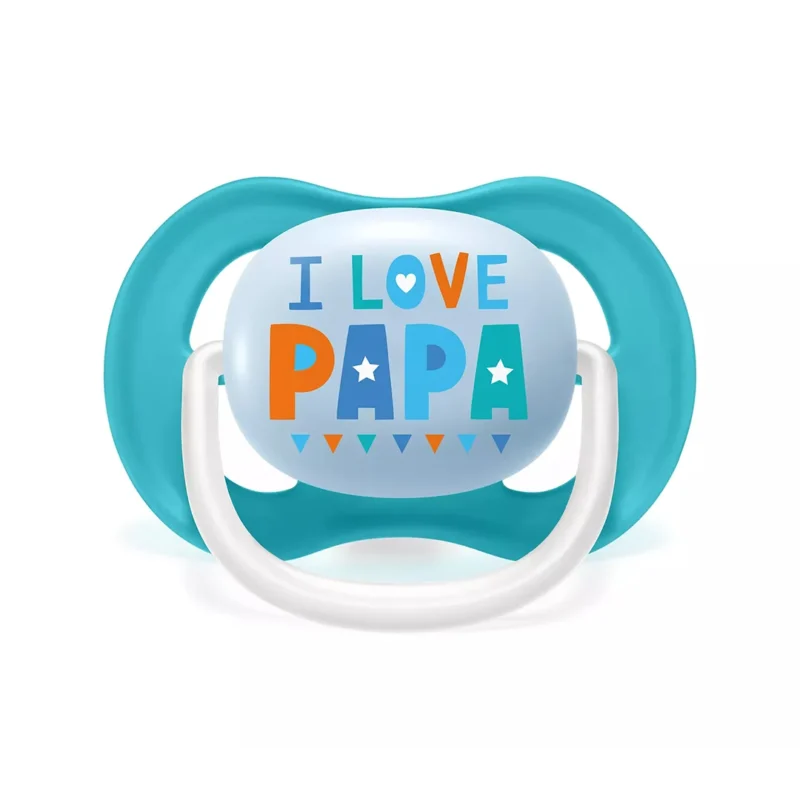 Avent Sucettes Orthodoniques 6-18M Garçon Papa/Boat SCF080/03