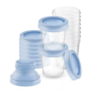 Avent Set Pots de Conservation pour Lait Maternel 180ml | SCF618/10 – Image 4