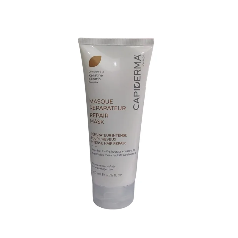 CAPIDERMA MASQUE TRAITANT REPARATEUR DE CHEVEUX INTENSIF 200ML