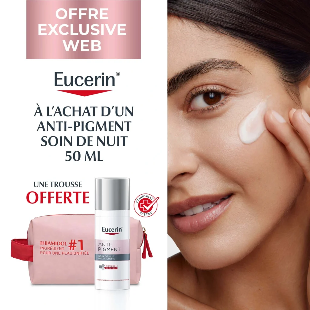 EUCERIN ANTI-PIGMENT Soin de Nuit 50ml Parapharmacie Maroc