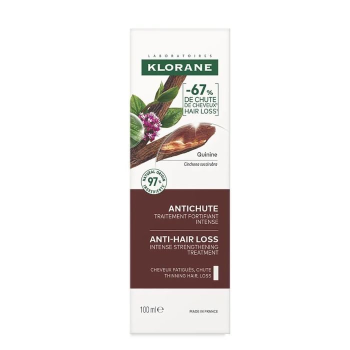 Klorane – Sérum antichute à la Quinine & Edelweiss BIO – Chute de cheveux 100ml