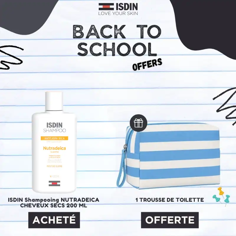 ISDIN Shampooing NUTRADEICA CHEVEUX SECS 200 ML