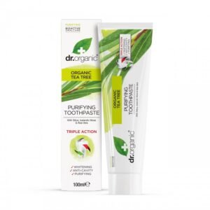DR ORGANIC DENTIFRICE AU TEA TREE 100 ML – Image 1