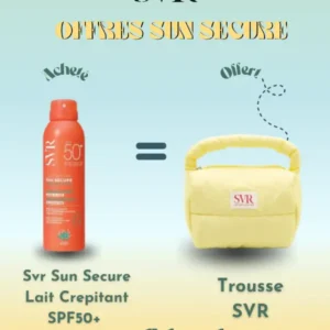 svr sun secur lait crepitant spf50