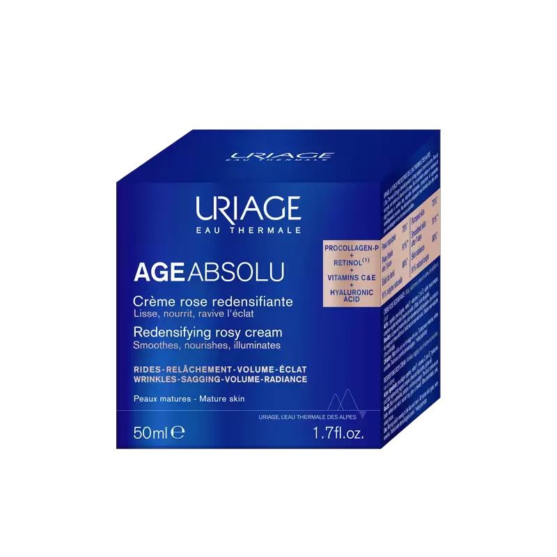 URIAGE AGE ABSOLU CREME ROSE REDENSIFIANTE 50 Ml URIAGE AGE ABSOLU CREME ROSE REDENSIFIANTE 50 Ml