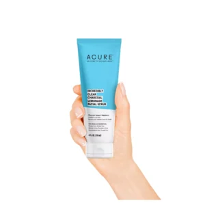 ACURE INCREDIBLY CLEAR CHARCOAL LEMONADE FACIAL SCRUB 118ML – Image 3