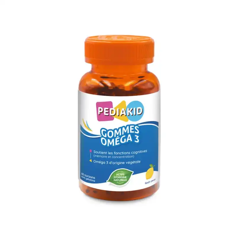 Pediakid gommes oméga 3 / 60 gommes