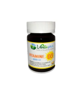 Vertu Plus Vitamine D3 60 Capsules