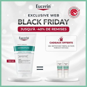 Eucerin DERMOPURE Gel Nettoyant Triple Action 150ml – 2 Gel Nettoyant Offert – Image 1