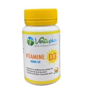 Vertu Plus Vitamine D3 60 Capsules