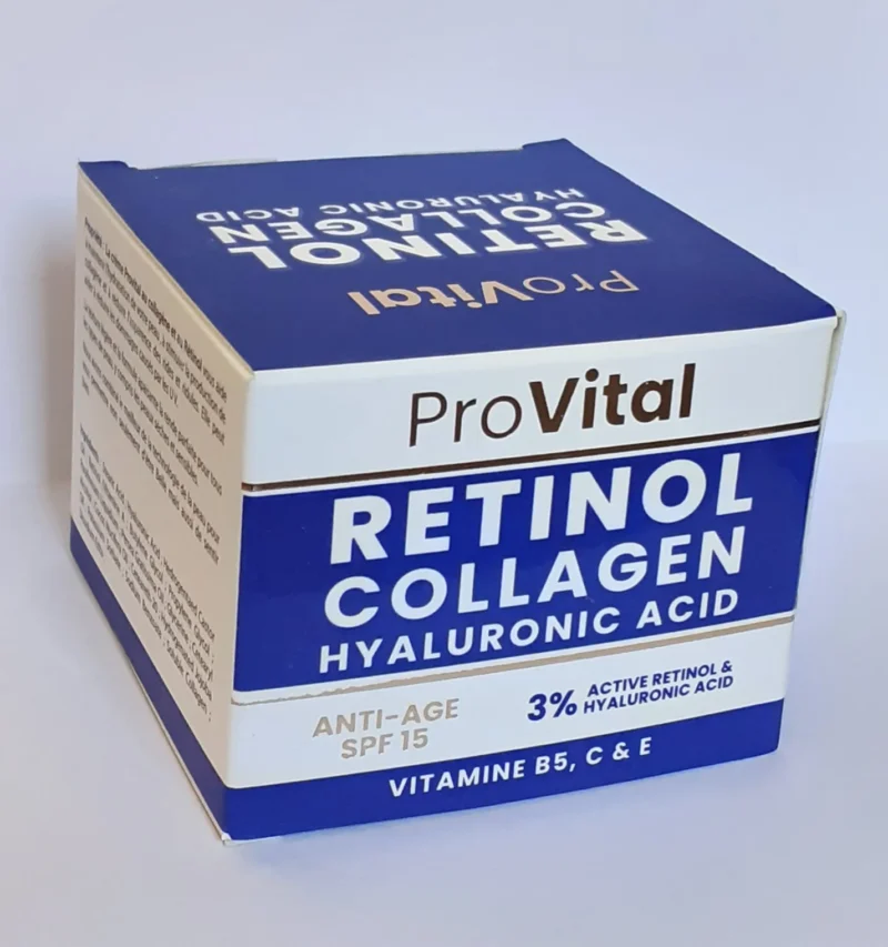 pro-vital-Creme-Retinol-3-Acide-Hyaluronique-3-Collagene-50G Pro Vital