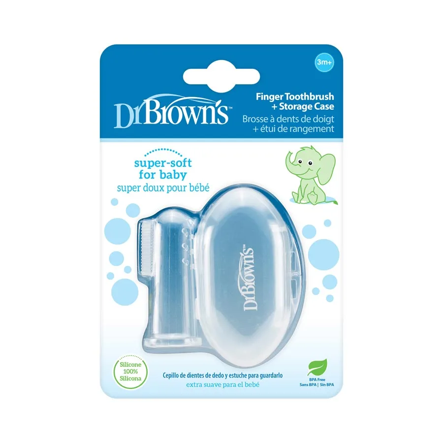 Dr Brown Brosse à dents en silicone