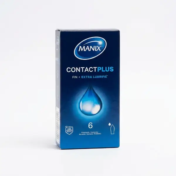 Manix PRESIRVATIF Contact Plus -- 6