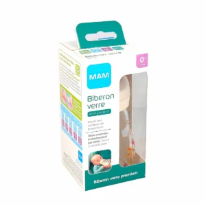 MAM Biberon en verre 170 ml - 0M