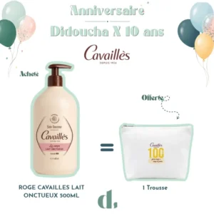 Rogé Cavaillès Lait Onctueux Soin Douceur Corps 500ml + Trousse Offerte – Image 1