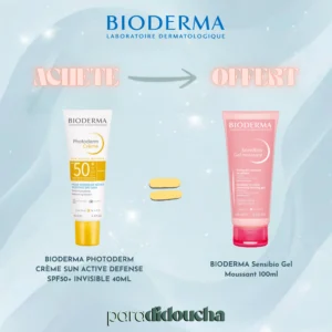 BIODERMA PHOTODERM CRÈME SUN ACTIVE DEFENSE SPF50+ INVISIBLE 40ML
