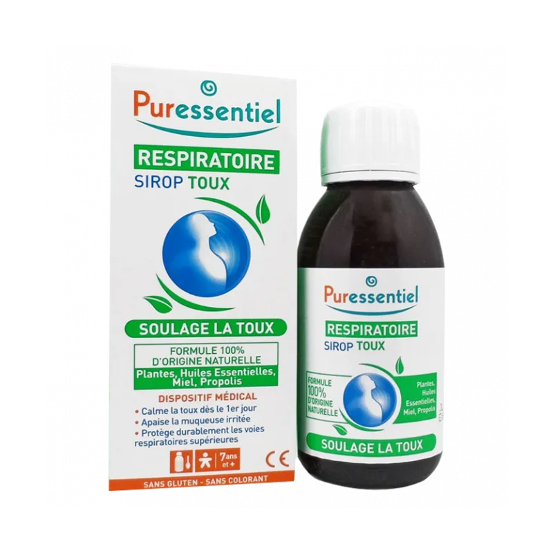 Puressentiel Respiratoire Sirop Toux – 125ml