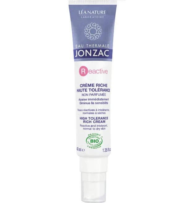 Jonzac Réactive Crème Riche Haute Tolérance 40ml