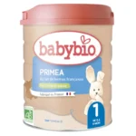 BABYBIO PRIMÉA 1 LAIT POUR NOURRISSONS BIO DE 0 À 6 MOIS 800G