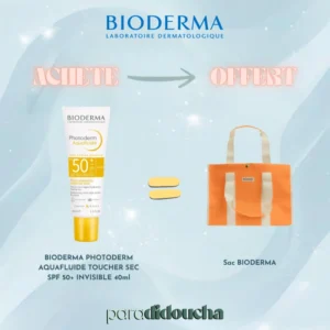 BIODERMA PHOTODERM AQUAFLUIDE TOUCHER SEC SPF 50+ INVISIBLE