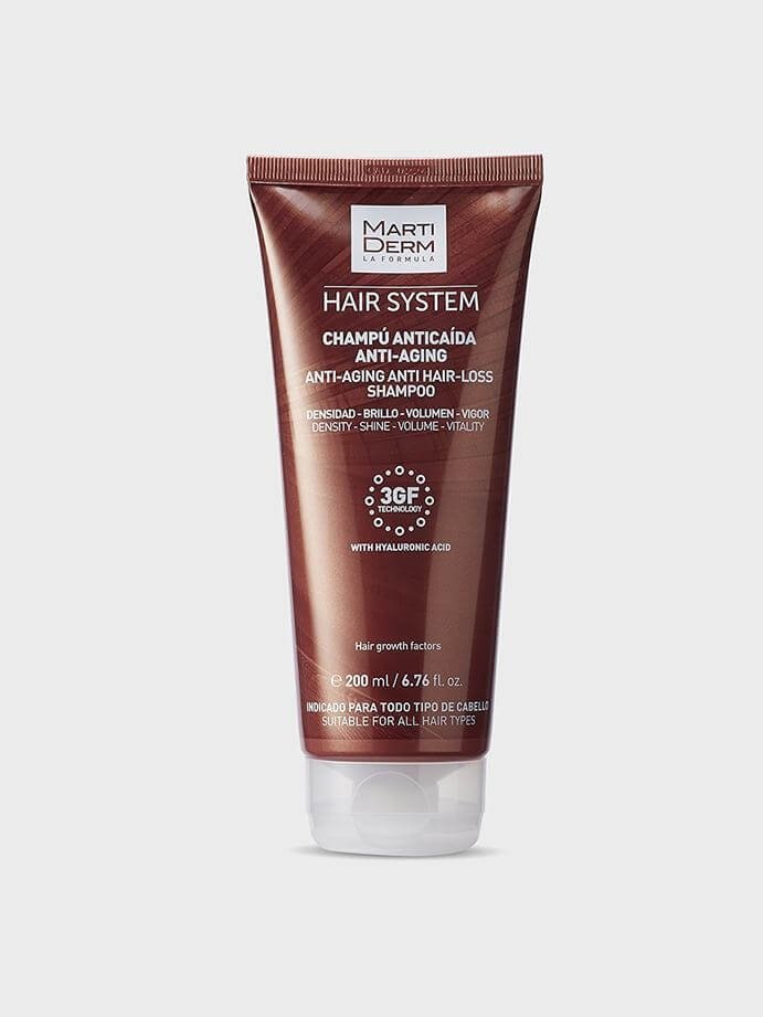 Martiderm Hair System 3GF Shampoo Anti-Chute Anti-Âge 200ml