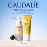 Caudalie Vinoperfect Sérum + Vinosun Protect SPF50 - Pack Éclat et Protection