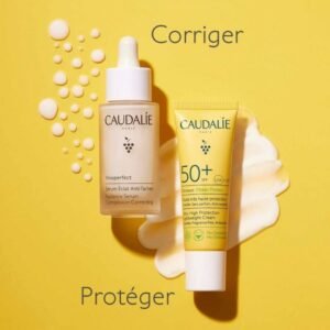 Caudalie Vinoperfect Sérum + Vinosun Protect SPF50 - Pack Éclat et Protection – Image 2
