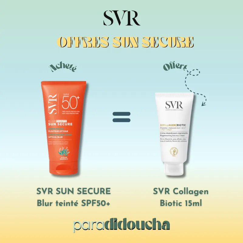 SVR SUN SECURE Blur teinté SPF50+
