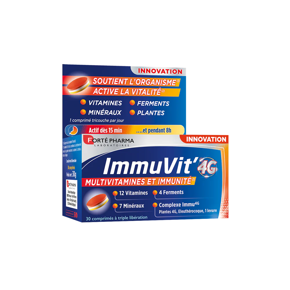 Forté Pharma IMMUVIT'4G 30 Comprimés