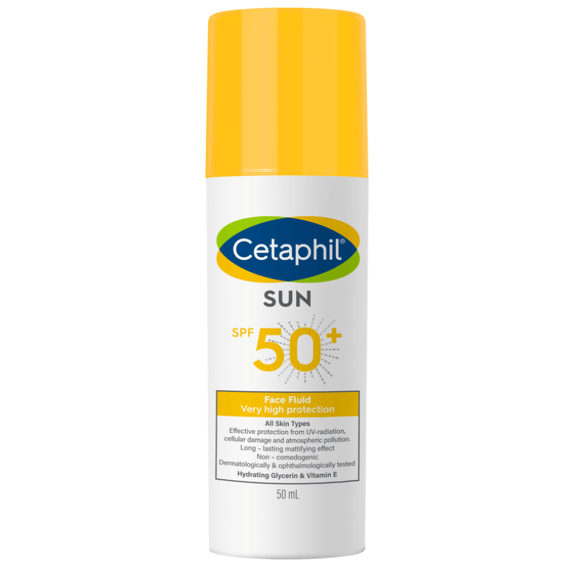 Cetaphil Sun Face Fluid SPF50+ 50ml Parapharmacie Maroc