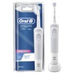 Oral-B Vitality 100 Sensi UltraThin Brosse À Dents Électrique Blanche