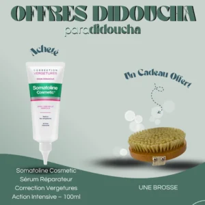 Somatoline Cosmetic Sérum Réparateur Correction Vergetures Action Intensive – 100ml+ Cadeau Offert