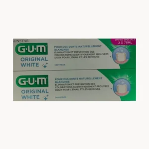 Gum Dentifrice Original White Pack 2x75mL