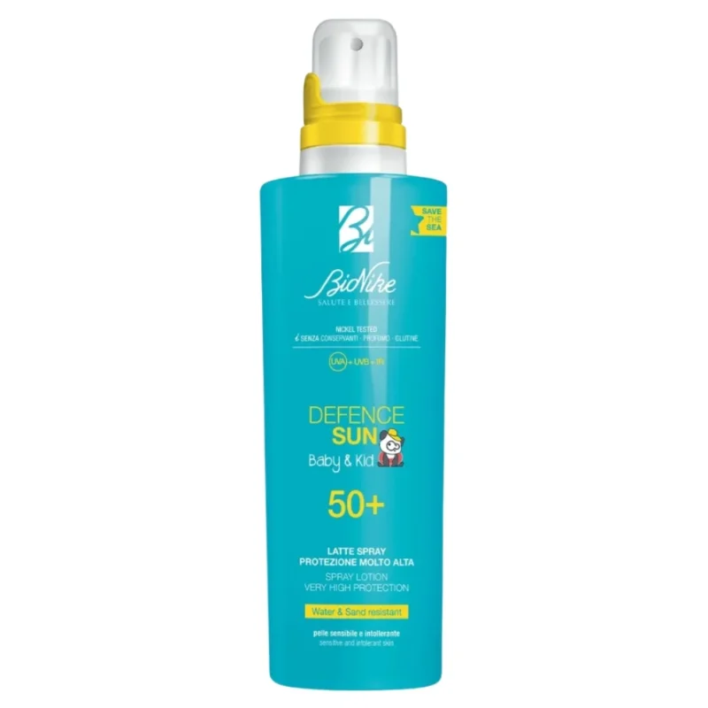 Bionike-Defence-Sun-Baby-Kids-Spray-Lotion-Spf50-200ml Bionike Defence Sun 50+ Bébé et Enfant Spray Lotion 200ml
