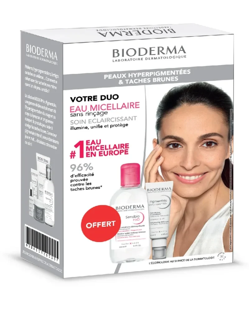 Bioderma Pigmentbio Daily Care SPF50+ 40ml + Sensibo H2O Eau Micellaire Offerte